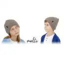 Dziecieca czapka z welny merino Molti Mocca 48-50 | Sklep Online