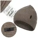 Dziecieca czapka z welny merino Molti Mocca 48-50 | Sklep Online