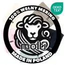 Czapka dziecięca MOLTI 100% wełny merino szara 48-50 | Sklep Online