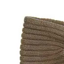 Damska opaska z wełny merino MOLTI OD100 Mocca - Ciepła i stylowa