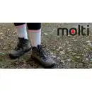 Skarpety trekingowe Molti ST001 różowe z wełną Merino i Coolmax