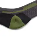 Skarpety trekkingowe MOLTI ST001 khaki z wełną merino i Coolmax