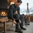 Skarpety Narciarskie MOLTI SNR001 Khaki 39-42 Merino Coolmax