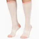 Rozowe skarpety narciarskie MOLTI SNR001 z welna Merino i Coolmax