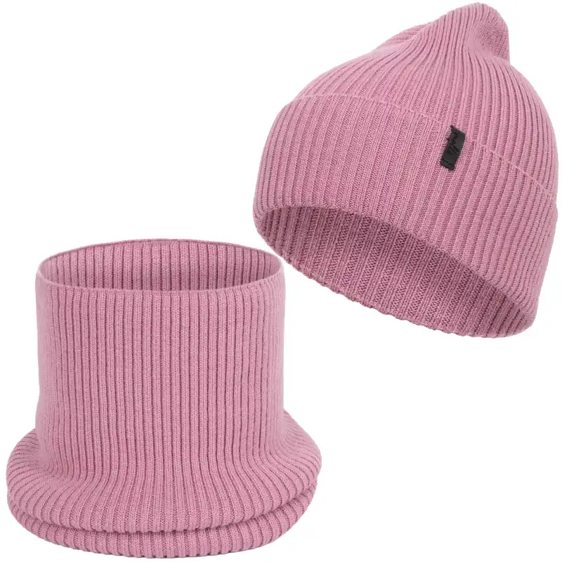 Komplet damski MOLTI CZD100+KD100 ciemny róż 55-60