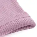 Damski komplet z wełny merino MOLTI – czapka i komin ciemny róż