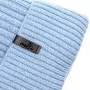 Czapka dziecięca z wełny merino MOLTI MILU błękitna 50-52 - Ciepła