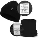 Dziecięcy komplet zimowy MOLTI MILU - 100% wełna merino - Czarny