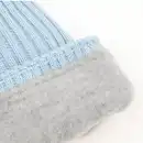 Komplet zimowy Molti Milu dla dzieci z wełny merino - Błękitny