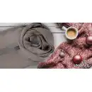 Szalik damski wełna merino MOLTI SZD102 Mocca | Ciepły i miękki