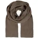 Szalik damski wełna merino MOLTI SZD102 Mocca | Ciepły i miękki
