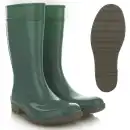 Kalosze damskie MOLTI IL697 khaki - Wodoodporne i stylowe 37
