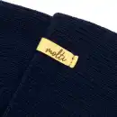 Czapka dziecięca Molti Nomi 42-44 z uszkami - 100% Wełna Merino