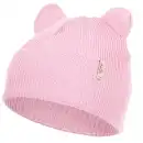 Czapka dziecięca MOLTI NOMI 46-48 z wełny merino - Jasny Róż