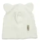 Czapka dziecięca z uszkami Molti Nomi 48-50 - 100% Wełna Merino