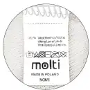 Komin Dziecięcy Molti Nomi 48-50 Śmietanka - 100% Wełna Merino