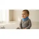Komin dziecięcy Molti Nomi Błękitny - 100% Wełna Merino 42-48