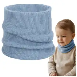 Komin dziecięcy Molti Nomi Błękitny - 100% Wełna Merino 42-48