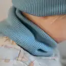 Komin Dziecięcy Molti Nomi Błękitny 48-50 | 100% Wełna Merino