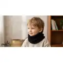Komin dziecięcy Molti Nomi 48-50 czarny z wełny merino | Kup teraz