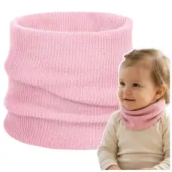 Komin Dziecięcy Molti Nomi 42-48 Jasny Róż | Wełna Merino 100%