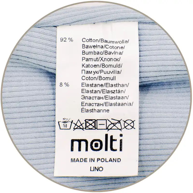 Czapka dziecięca MOLTI LINO 50-52 błękitna