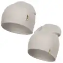 Czapka dziecięca MOLTI LINO 50-52 taupe - Bawełniana na wiosnę i jesień