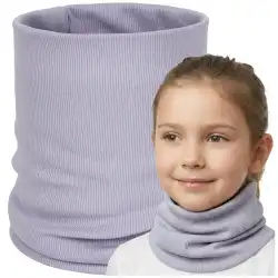 Komin dziecięcy MOLTI LINO liliowy – Bawełniany, miękki i wygodny