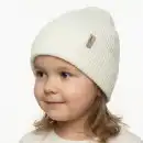 Czapka dziecięca MOLTI 50-52 śmietanka - 100% Wełna Merino