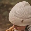 Czapka dziecięca MOLTI 50-52 śmietanka - 100% Wełna Merino
