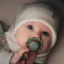 Komplet Dzieciecy Molti Nomi Czapka z Uszkami Wełna Merino 100%