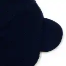 Granatowy komplet dziecięcy Molti Nomi: Czapka z uszkami i komin Merino