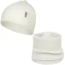 Komplet dziecięcy MOLTI LUMI 50-52 śmietanka - 100% wełna merino