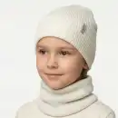 Komplet dziecięcy MOLTI LUMI 50-52 śmietanka - 100% wełna merino