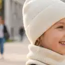 Komplet dziecięcy MOLTI LUMI 50-52 śmietanka - 100% wełna merino