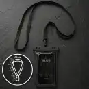 Wodoszczelne etui na telefon Molti EW001 czarne do 7 cali