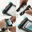 Wodoszczelne etui na telefon Molti EW001 czarne do 7 cali
