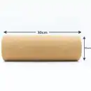 Korkowy wałek do masażu WM002 30x10 cm - Naturalny roller fitness