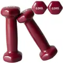Hantle winylowe MOLTI HW001 burgund 2x0,5kg