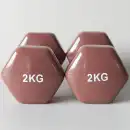 Hantle Winylowe MOLTI 2x2kg - Zestaw do Ćwiczeń i Fitnessu