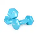 Hantle winylowe MOLTI HW001 niebieskie 2x1,5kg