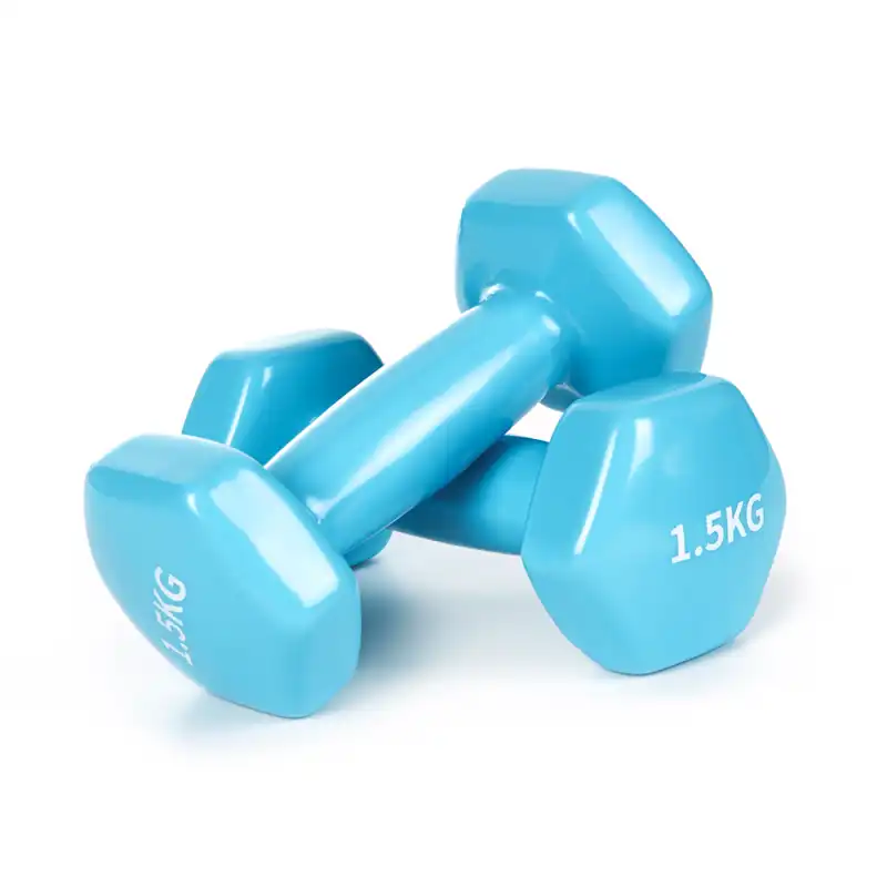 Hantle winylowe MOLTI HW001 niebieskie 2x1,5kg