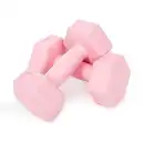 Hantle Kompozytowe MOLTI 2x1kg Różowe – Zestaw do Ćwiczeń Fitness