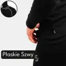 Bielizna termoaktywna męska MOLTI czarna M - Oddychająca i ciepła