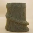 Komin zimowy z wełny merino MOLTI K100 Khaki - Ciepły i Stylowy