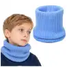Dziecięcy komin z wełny merino MOLTI KDC102 niebieski - Sklep online