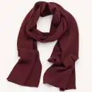 Szalik damski MOLTI SZD101 burgundowy | Elegancki dodatek