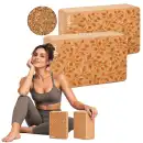 Kostki do jogi korkowe MOLTI KJ003 2 szt. - Stabilne i Ekologiczne