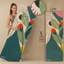 Zestaw do jogi Molti: Mata 6 mm TPE i torba bawełniana bloom