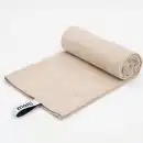 Beżowy ręcznik MOLTI RS001 180x90cm - Miękki i chłonny ręcznik